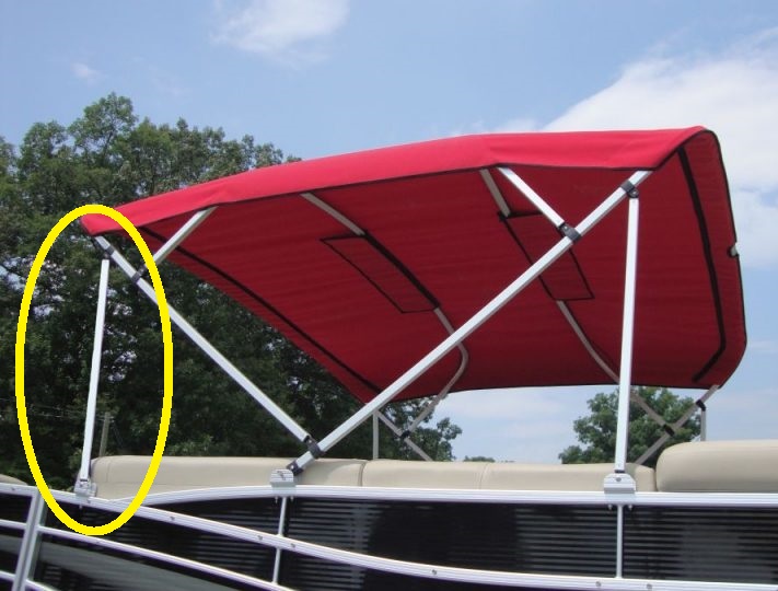 Bimini-Top Support Brace