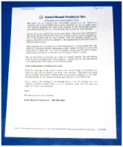 Sunbrella Swatch Instructions