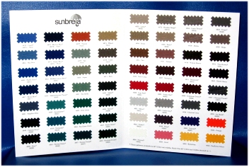 Sunbrella Swatch Card