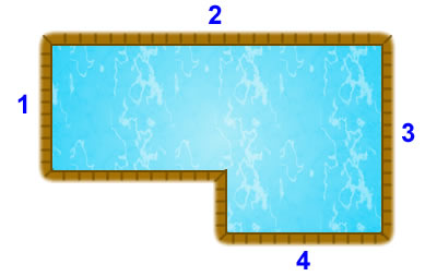 True L (left) pool diagram