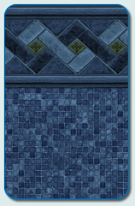 Blue Mountaintop Liner Pattern