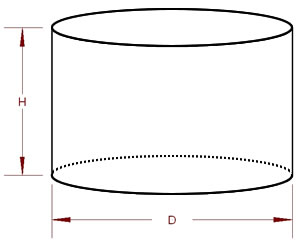 rectagular tank measurements
