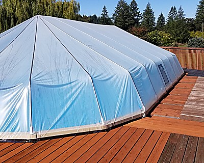 Fabrico, Pool Domes, Screen or Vinyl Top, Frame Supports